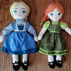 Disney Frozen Anna and Elsa Soft plush dolls